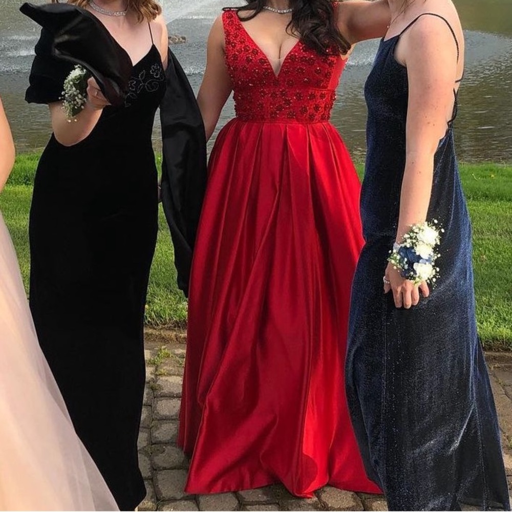 Red Gown